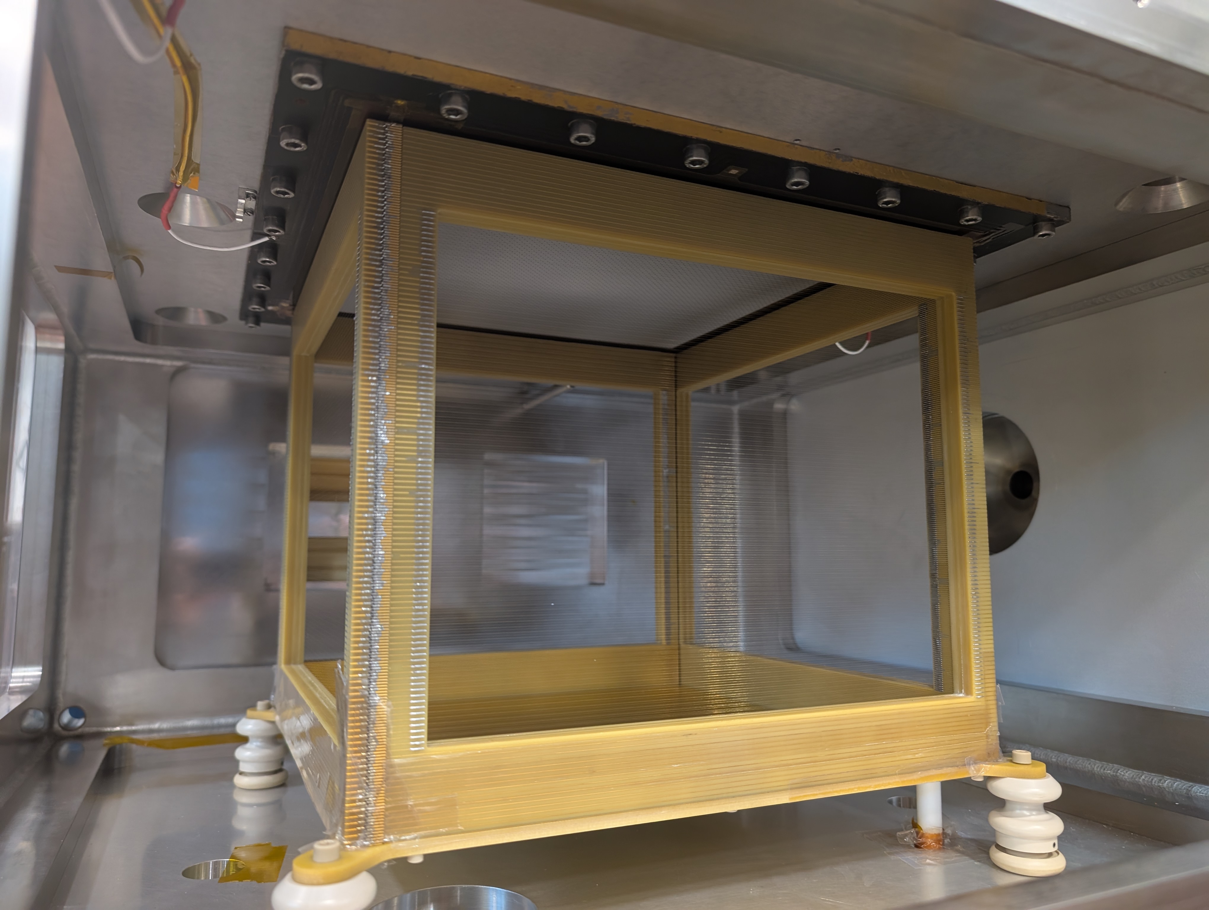 ACTAR TPC setup at TRIUMF